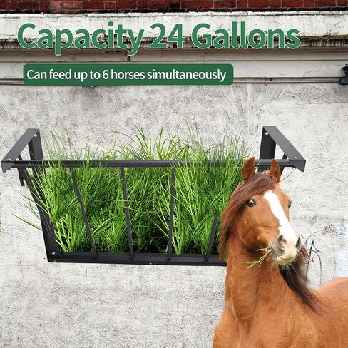 Goat and Horse Hay Feeder 31.5 x 15.5 x 22.5 in,24 Gallon Capacity Hay Feeder Goat Feeders Hanging in Saudi Arabia