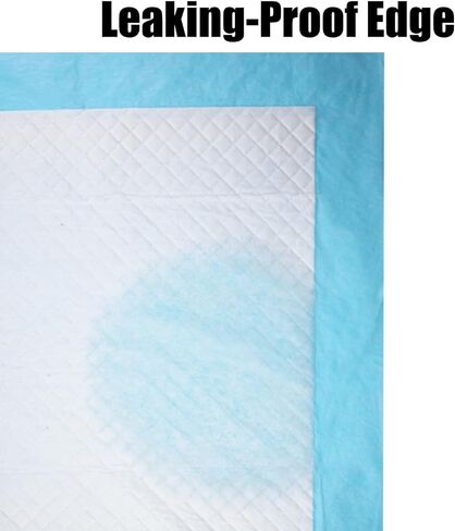 وسادات تبول للكلاب مقاس XL مقاس 28 بوصة × 34 بوصة، 30 قطعة من وسادات الجراء السميكة مقاس XL، وسادات تبول الكلاب فائقة الامتصاص، وسادات تدريب الكلاب للاستعمال مرة واحدة للكلاب والقطط والأرانب، وسادات نونية الحيوانات الأليفة المقاومة للتسرب (30 قطعة) in Kuwait