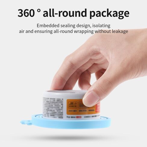 Pet Food Can Cover Silicone Can Lids for Dog and Cat Food，Universal Size,One fit 3 Standard Size Food Cans Pet Can Covers (Pack of 2 (Yellow + Orange)) in Saudi Arabia