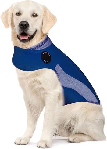 ThunderShirt for Dogs, X Large, Blue Polo - Dog Anxiety Relief Calming Vest in Saudi Arabia
