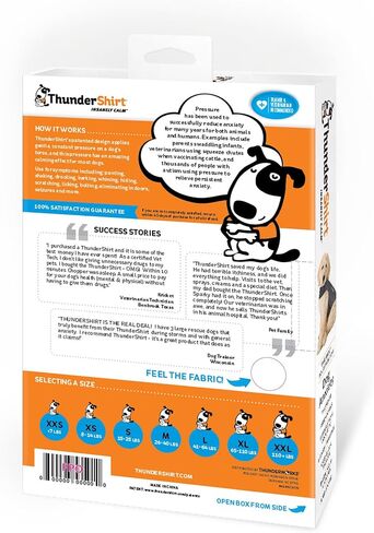 ThunderShirt for Dogs, X Large, Blue Polo - Dog Anxiety Relief Calming Vest in Saudi Arabia