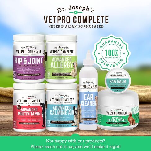 مناديل دكتور جوزيف فيتبرو المتقدمة لأسنان الكلاب، 50 قطعة، منظف أسنان سهل للكلاب والقطط مع النعناع والنعناع، ​​ينعش التنفس، ويقلل من الجير in Kuwait