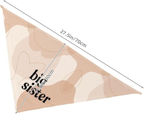 Big Sister Dog Bandana,Baby Announcement Dog Bandana,Gender Reveal,Pet Scarf, Pet Accessories for Photo Props Accessories (white) in Saudi Arabia