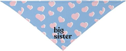 باندانا الكلبة الكبيرة، باندانا إعلان الطفل، كشف الجنس، وشاح الحيوانات الأليفة، ملحقات الحيوانات الأليفة لملحقات دعائم الصور (أبيض) in Kuwait