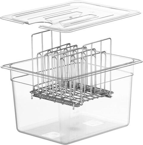 LIPAVI C10L-PCH Lid for LIPAVI C10 Sous Vide Container, with precision cut-out for the PolyScience Chef immersion circulator in Kuwait