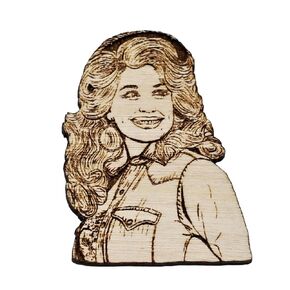 Dolly Wood Pin