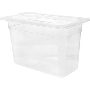 Sous Vide Cooking Container 6l Sous Vide Container with Lid Food Storage Container Sleeve Slow Cooker Box Storage Case for and Most Sous Vide Cookers Transparent