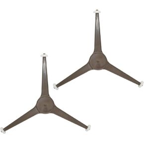 2 Pcs WB06X10584 Microwave Turntable Tray Support Kit, Replace for 1085075 EA952406 PS952406