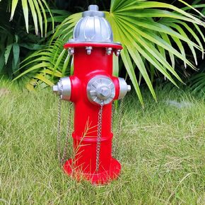 FANN 14.5 Inch Tall Small Dog Hydrant Puppy Training Pee Post Statue Sturdy and Durable Fix with 4 Studs