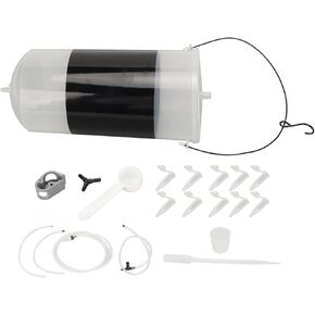 Shrimp Hatchery Kit, Shrimp Hatchery Kits Large Capacity Automatic Shrimp Eggs Incubator with Regulating Valve