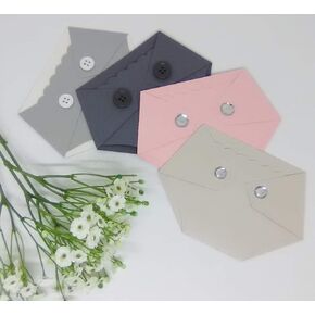 Baby Shower Game Prize Solid Color Boy Diaper Gift Card Holder from Kards by Kaylee (Baby Blue)