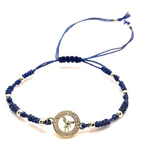 Saint Michael bracelet, Archangel Michael bracelet, San Miguel Bracelet, Catholic Bracelet, Religious bracelet, Blue bracelet, delicate bracelet, women bracelet, San Miguel pulsera.