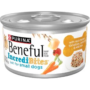 Purina Beneful Small Breed Wet Dog Food with Gravy, IncrediBites with Real Chicken - (Pack of 12) 3 oz. Cans