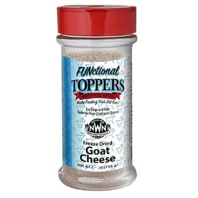 Northwest Naturals Freeze-Dried Cat & Dog Food Topper - Goat Cheese- 100% Natural Dog Food Mixers – Grain-Free, Gluten-Free Pet, 5.5 Oz.