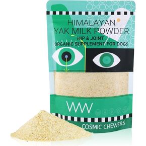 | Yak Cheese Dog Food Topper | Boost Dog Agility Training & Muscle Recovery | Protein Powder for Dogs | Calcium-Rich 9oz Saving Pack