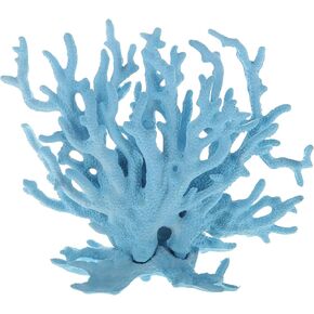 Colorful Coral Reef Decor, Mini Faux Coral Decor for Aquarium Decorations,6.3x5.31inch (Pink)