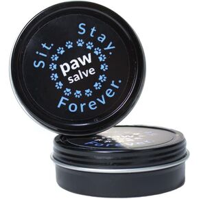 Organic Paw Salve For Dogs & Cats, 2 oz. tin, All Season Paw Protection, Healing, Moisturizing and Repairing Paw Health, For Cracked, Dried, Injured Feet and Noses.