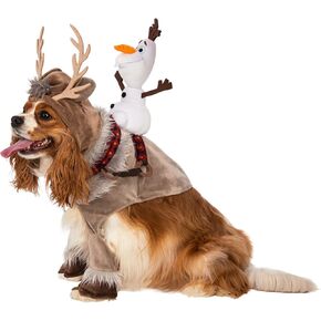 Rubie's Disney Frozen 2 Pet Costume Sven with Olaf Rider, Small