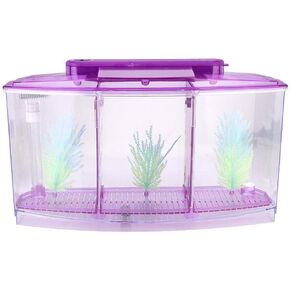 Breeding Fish , Adjustable Light Mini Fish , Three Areas for Small Fishes Betta()