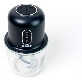 CORDLESS FOOD PROCESSOR WITH GLASS JAR