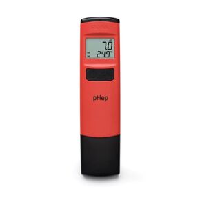 Hanna HI98107 Checker - Handheld Waterproof Pocket pH Tester with 0.1 Resolution pHep - Great for Aquariums, Pools, & Ponds.