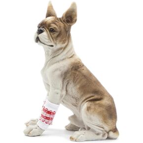 4pcs Small Dog Leg Warmers Dog Leg Cover Winter Pet Clothes Small Dog Socks Long Leg Warmers Dog Paw Pads Pet Supplies Winter Dog Sweater Winter Socks -Dirty Large Dog
