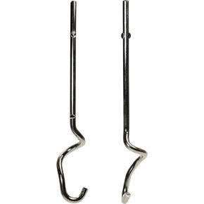 Univen Stainless Steel Dough Hooks Compatible with KitchenAid Hand Mixers KHM2DH