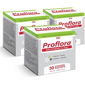 Probiotic for Dogs - Healthy Digestion - Boost Immune System - Normal Bowel Function - Skin and Coat Health - Supplement for GI Tract - 90 Servings, 3-Pack