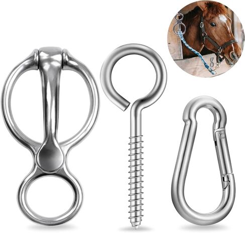 حلقة ربط للأحصنة، ملحقات آمنة للأحصنة، لوازم حلقة ربط للأحصنة لمنع الحصان من التراجع in Kuwait