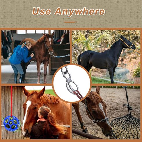 حلقة ربط للأحصنة، ملحقات آمنة للأحصنة، لوازم حلقة ربط للأحصنة لمنع الحصان من التراجع in Kuwait
