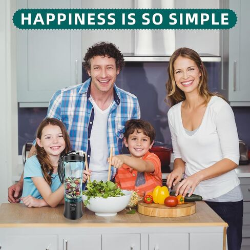 Portable blender,Big Power Personal Size Blender for Shakes and Smoothies with 6 Blades,20OZ Juicer Cup USB Rechargeable Blender for Kitchen，Outdoor（Black）… in Saudi Arabia