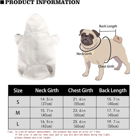 Dog Sweatshirt Pet Hoodie, Tie-dye Purple Concentric Circles Magenta Dog Sweatshirt with Hat, Cat Hooded Shirts Sweatshirts for Small Medium Dogs - M in Saudi Arabia