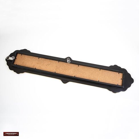 Peruvian Long Narrow mirror 35.4" tall - Painting on glass skinny Mirror for wall home decor - Gold leaf wood framed Narrow Mirror for living room (Gold Frame) in Saudi Arabia