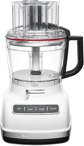 KitchenAid KFP1133WH 11-Cup Food Processor with Exact Slice System - White (Renewed) in Saudi Arabia