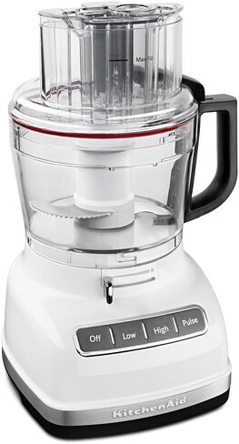 KitchenAid KFP1133WH 11-Cup Food Processor with Exact Slice System - White (Renewed) in Saudi Arabia