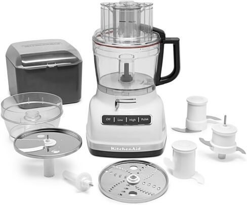 KitchenAid KFP1133WH 11-Cup Food Processor with Exact Slice System - White (Renewed) in Saudi Arabia