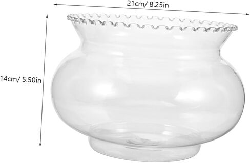 SUPVOX Transparent Landscape Small Fish Tank Office Decor Plastic Goldfish Tank Transparent Aquarium Tank Office Supply Multi-function Goldfish Tank Fish Accessories Betta Fish Betta Tank in Saudi Arabia