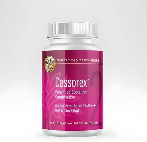 Cessorex Allergy Relief and Skin Immune Function Support for Dogs by Gold Standard Herbs, All Natural Bupleurum Combination, 85 gram Powder in Saudi Arabia