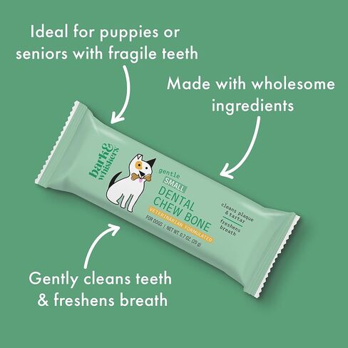 دكتور ميركولا عظام مضغ للأسنان، صغيرة، 12 عظمة، غير معدلة وراثيًا، خالية من الغلوتين، خالية من الصويا in Kuwait