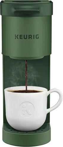 Keurig K-Mini Single Serve K-Cup Pod Coffee Maker, Featuring An Ultra-sleek Design, Evergreen in Saudi Arabia