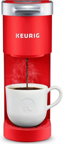 Keurig K-Mini Single Serve K-Cup Pod Coffee Maker, Featuring An Ultra-sleek Design, Evergreen in Saudi Arabia