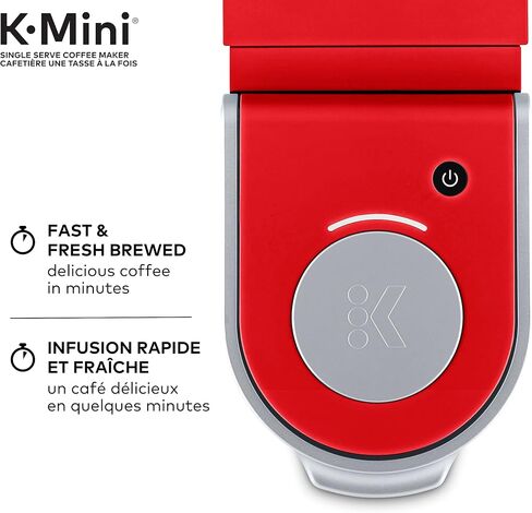 Keurig K-Mini Single Serve K-Cup Pod Coffee Maker, Featuring An Ultra-sleek Design, Evergreen in Saudi Arabia