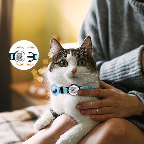 Leather Cat Collar with Bell Leather Kitten Collar Cat Collar with Safety Buckle for Boy Cats, Girl Cats with Safety Elastic Strap Cute Pet Collars for Small Cat Kitten Puppy (Pink) in Saudi Arabia