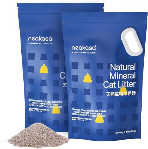Neakasa Mineral Cat Litter 22 lbs / 10 kg for M1 Open-Top Self-Cleaning Cat Litter Box in Saudi Arabia