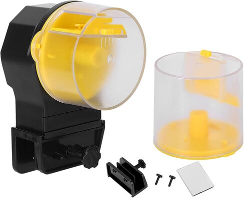 Automatic Fish Feeder, Aquarium Fish Feeder Dry Granular Flake Food for Fish (Blue) in Saudi Arabia