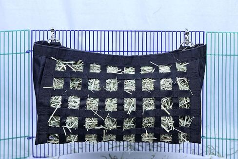 15"x9"x5" Small Pet Hanging Hay Bag for Guinea Pigs and Rabbits with 6 Month Warranty in Saudi Arabia
