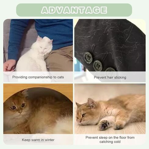 La La Pet®Adjustable Cat Apron Carrier with Holes Pet Cat Carrier Sleeping Pouch Pet Carrier Sling Cat Carrier Pouch for Small Sized Animals Pink in Kuwait