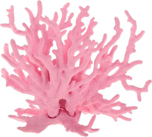 Colorful Coral Reef Decor, Mini Faux Coral Decor for Aquarium Decorations,6.3x5.31inch (Pink) in Saudi Arabia