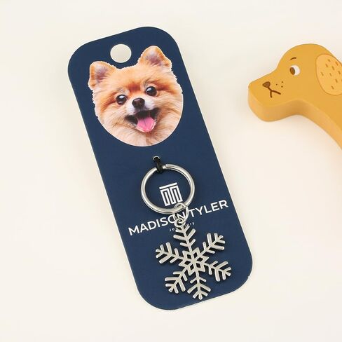 Madison Tyler Cute Dog Tag | Halloween Puppy Necklace Pendant for Jewelry Charms | Holiday Halloween Dog Charms | Dog Collar Charms | Pet Dog Lick or Treat Bat Lollipop in Saudi Arabia