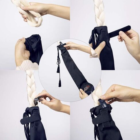 Horse Tail Bag, Solid Black in Saudi Arabia
